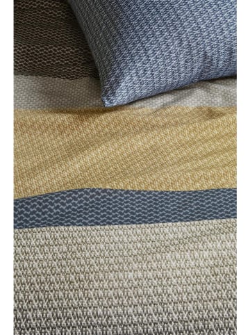 Beddinghouse Komplet pościeli renforcé "Vance" w kolorze niebiesko-żółto-zielonym