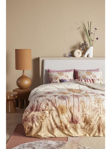 Beddinghouse Satin-Bettwäsche-Set "Ella" in Creme/ Beige