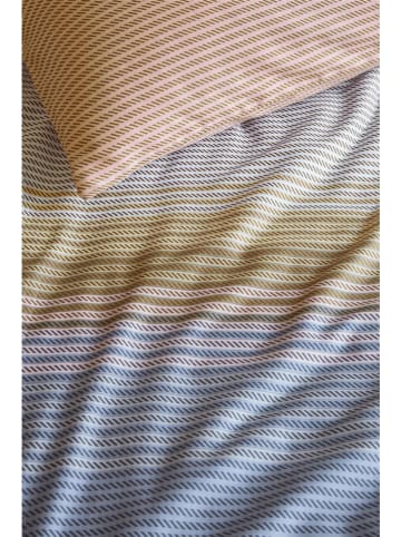 Beddinghouse Satin-Bettwäsche-Set "Gilded" in Hellblau