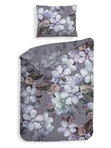 HNL Twill-Bettwäsche-Set "Dragan" in Lila