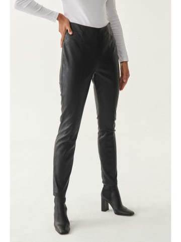 TATUUM Kunstleren broek zwart