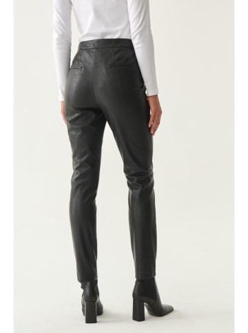 TATUUM Kunstleren broek zwart