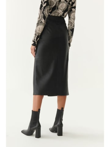 TATUUM Spódnica w kolorze czarnym ze skóry syntetycznej