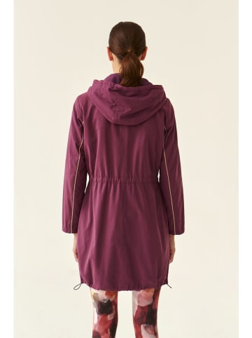 TATUUM Tussenmantel pruimkleurig