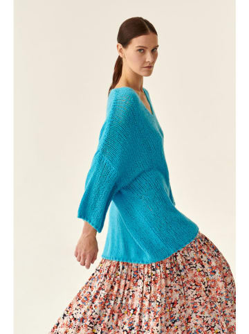 TATUUM Sweter w kolorze turkusowym