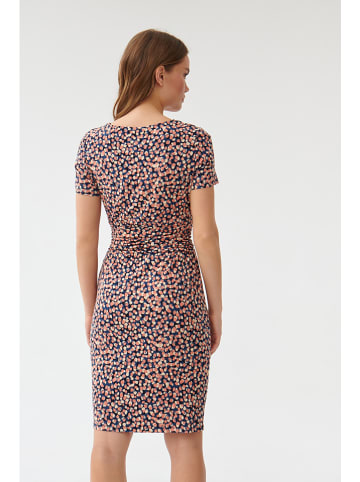 TATUUM Jurk oranje/donkerblauw