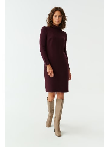 TATUUM Strickkleid in Bordeaux