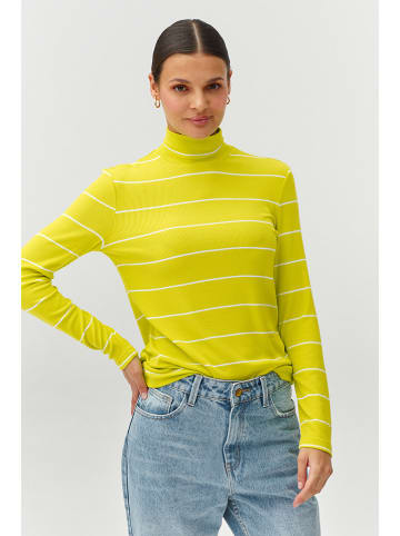 TATUUM Longsleeve geel/wit