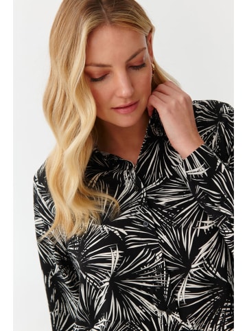 TATUUM Bluse in Schwarz/ Weiß