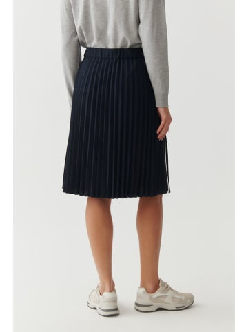 TATUUM Plissérok donkerblauw