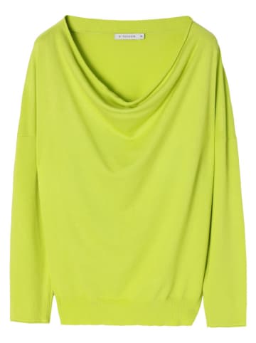 TATUUM Sweter w kolorze limonkowym