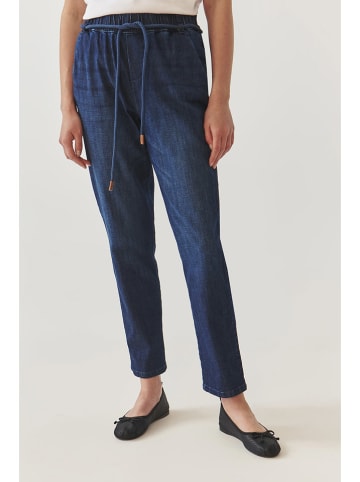 TATUUM Dżinsy - Tapered fit - w kolorze granatowym