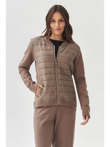 TATUUM Sweatjacke in Hellbraun