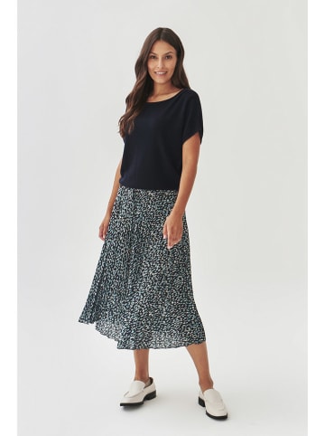 TATUUM Rok zwart/wit/lichtblauw