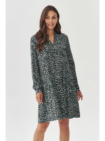 TATUUM Kleid in Schwarz/ Hellblau