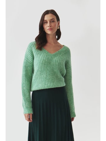 TATUUM Sweter "Aspen" w kolorze zielonym