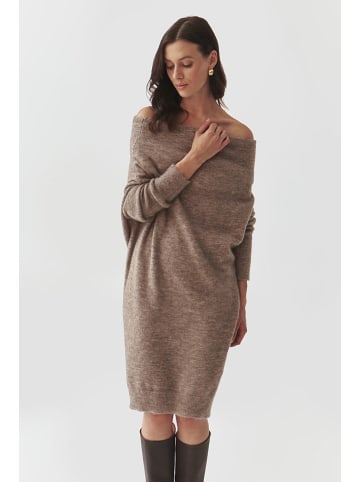 TATUUM Gebreide jurk bruin