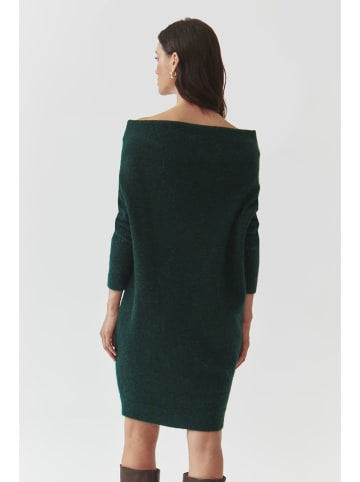 TATUUM Sukienka dzianinowa w kolorze ciemnozielonym