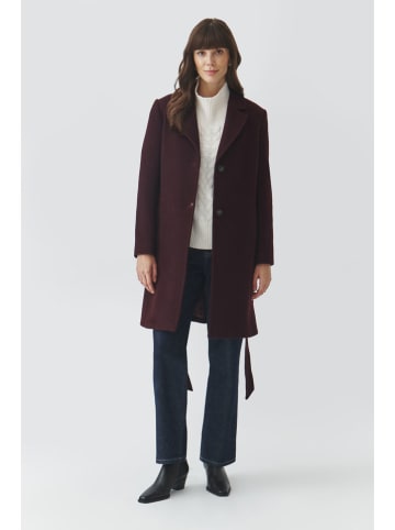 TATUUM Wollen mantel bordeaux