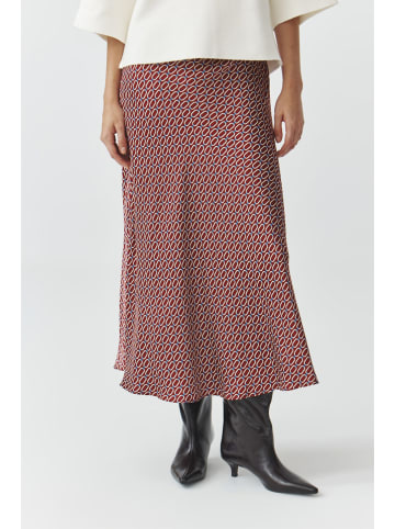 TATUUM Spódnica "Satini" w kolorze czerwonym