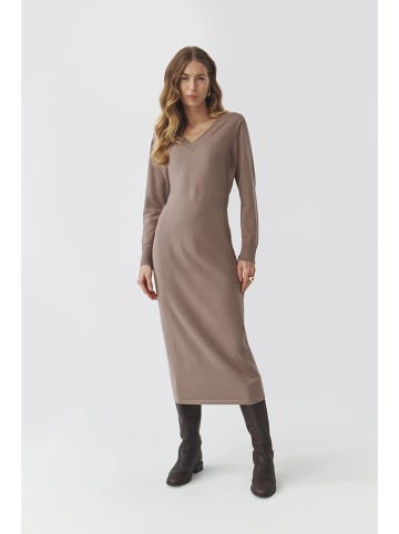 TATUUM Sukienka "Jasmine" w kolorze szarobrązowym