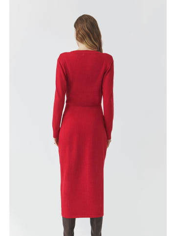 TATUUM Strickkleid in Rot