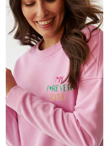 TATUUM Sweasthirt in Rosa