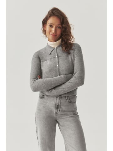 TATUUM Wollen vest "Elara" lichtgrijs