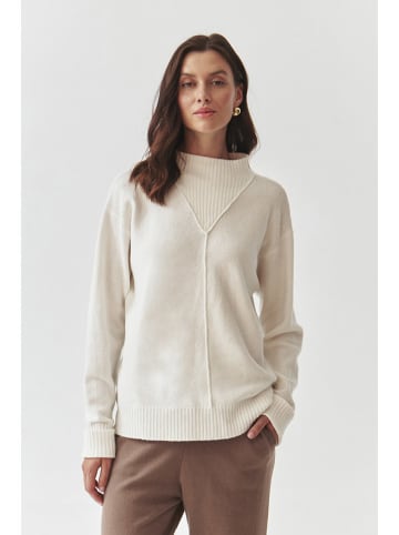 TATUUM Sweter w kolorze kremowym