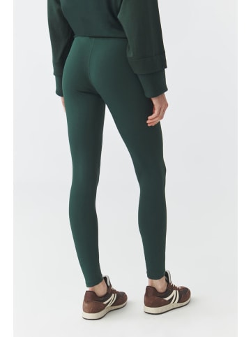 TATUUM Legginsy w kolorze ciemnozielonym