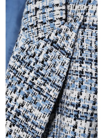 TATUUM Blazer in Hellblau/ Schwarz/ Weiß