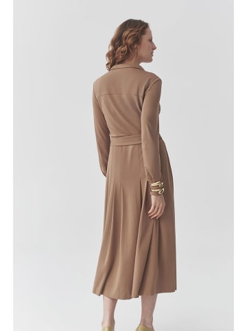 TATUUM Kleid "Sandy" in Hellbraun