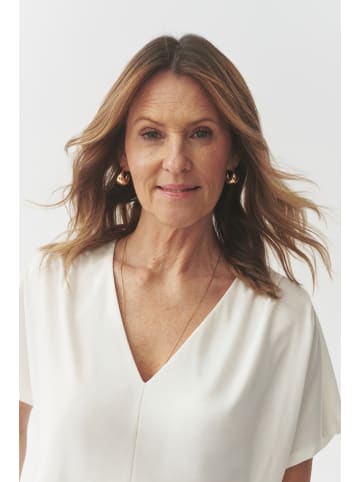 TATUUM Bluzka "Kala" w kolorze kremowym