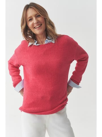 TATUUM Sweter "Alya" w kolorze koralowym
