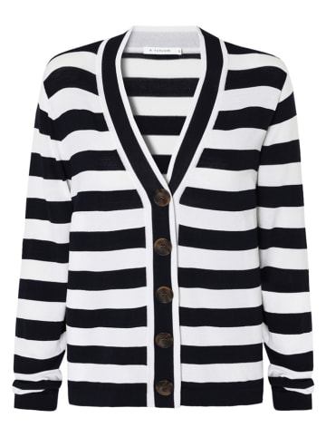 TATUUM Vest donkerblauw/wit