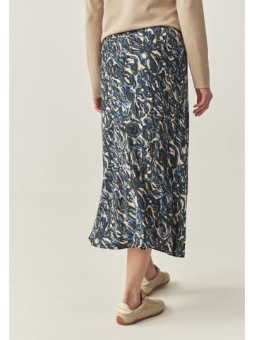 TATUUM Rok donkerblauw/beige