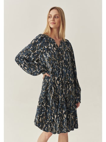 TATUUM Jurk donkerblauw/beige