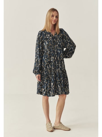 TATUUM Jurk donkerblauw/beige