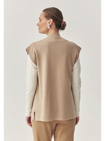 TATUUM Weste in Hellbraun