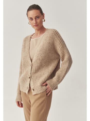 TATUUM Cardigan in Hellbraun
