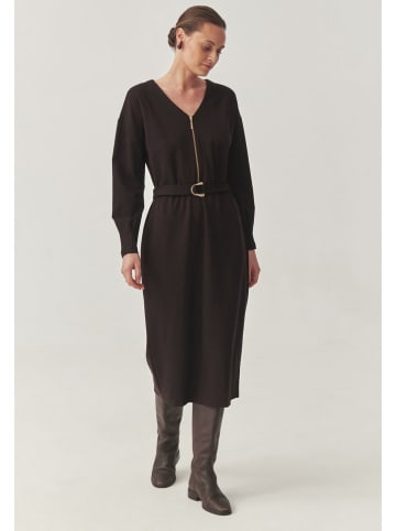 TATUUM Sukienka w kolorze ciemnobrązowym