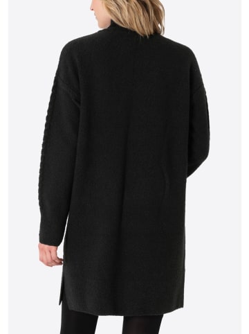 Timezone Sukienka dzianinowa w kolorze czarnym
