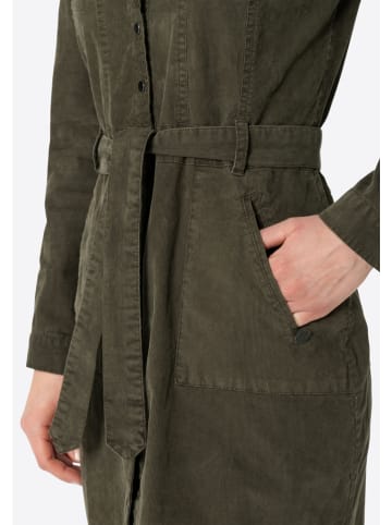Timezone Cordkleid in Khaki