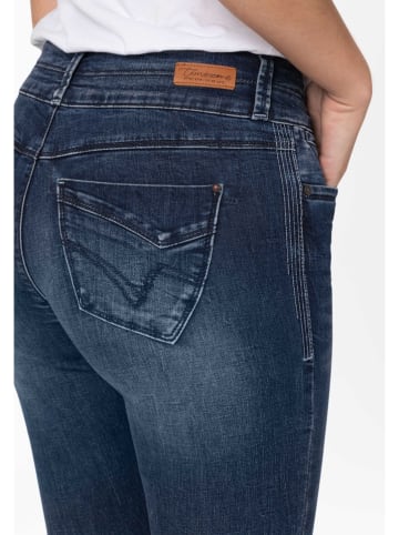 Timezone Dżinsy "Enya" - Slim fit - w kolorze granatowym