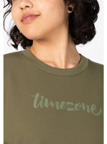Timezone Bluza w kolorze khaki