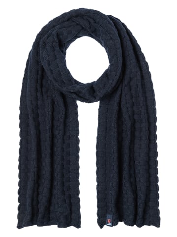 Timezone Szal w kolorze granatowym