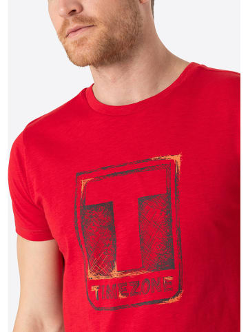 Timezone Shirt rood