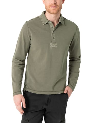 Timezone Poloshirt olijfgroen