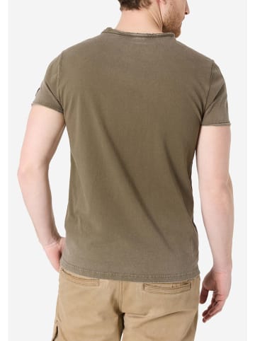 Timezone Koszulka w kolorze khaki