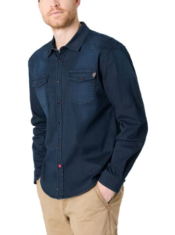 Timezone Jeanshemd - Regular fit - in Dunkelblau